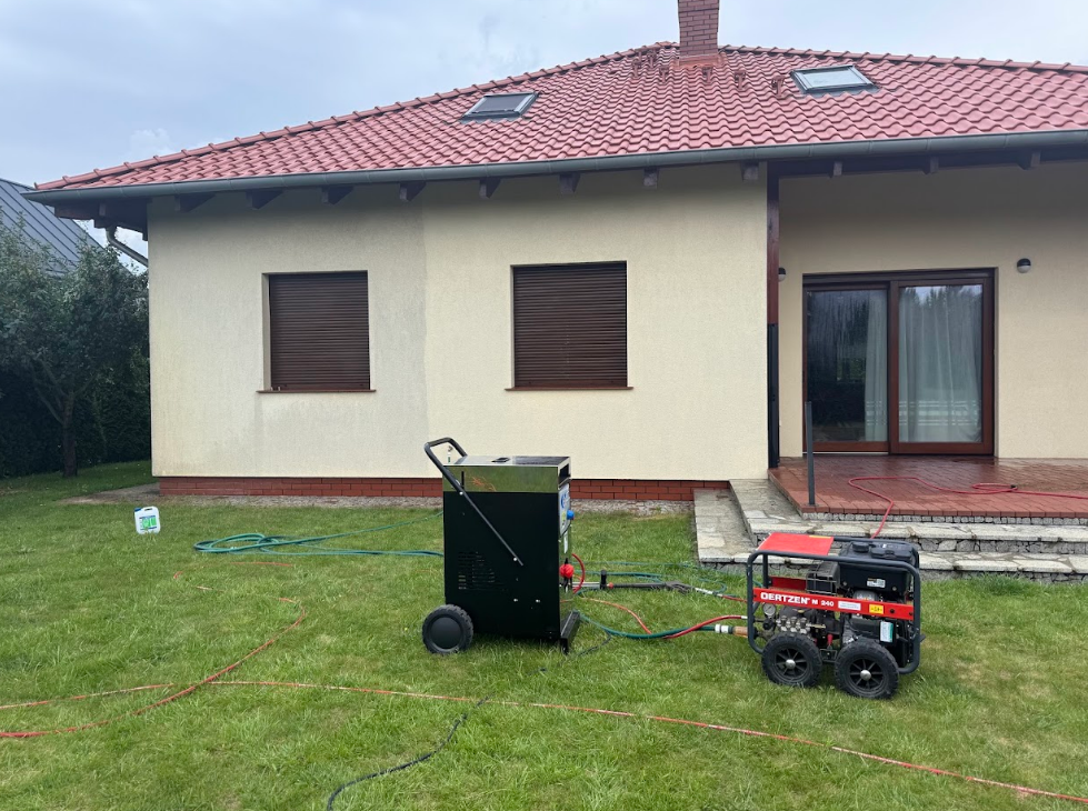 Nasz sprzęt – myjka Oertzen podczas realizacji